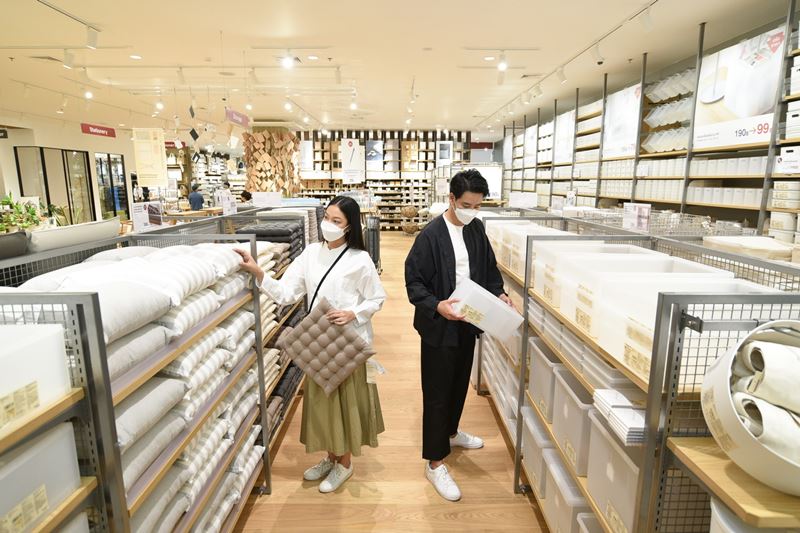 MUJI launches a new concept store on the 7th floor of Central