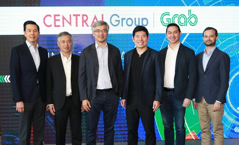 Central Group strikes landmark digital deal, investing US$200 million in Grab Thailand to create the new ‘experience economy’ for Thais