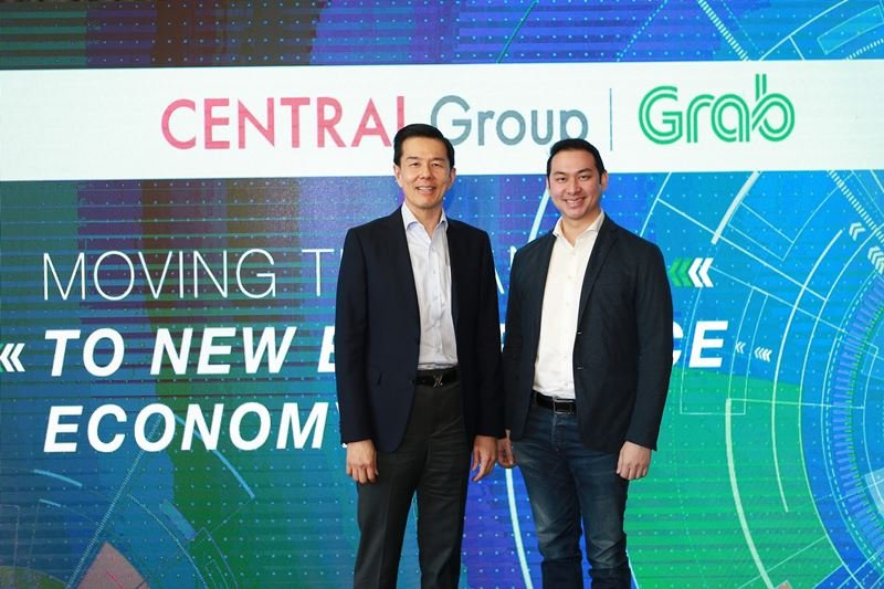 Central Group strikes landmark digital deal, investing US$200 million in Grab Thailand to create the new ‘experience economy’ for Thais