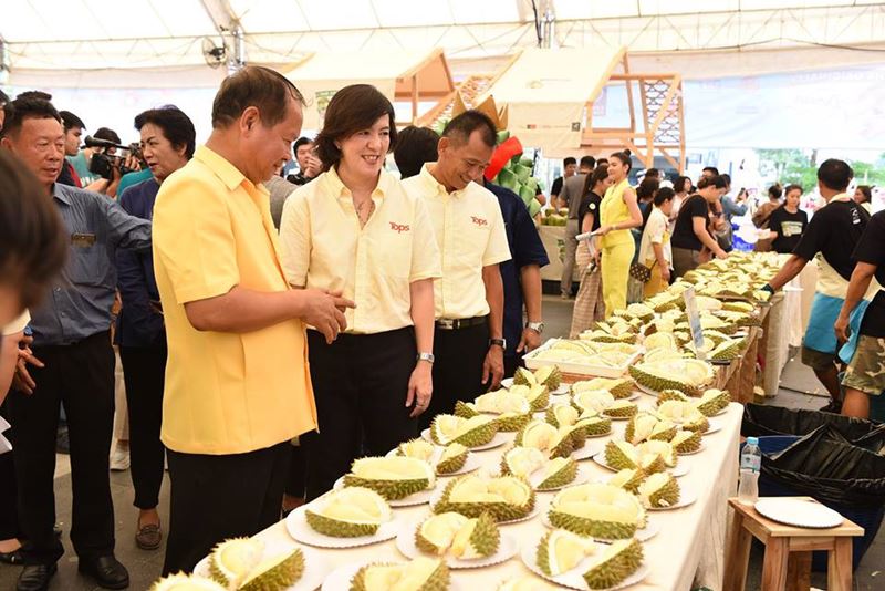 ท็อปส์ จัดบิ๊กอีเว้นเสิร์ฟบุฟเฟ่ต์ทุเรียนกลางกรุง “The Original Thailand’s Amazing Durian and Fruit Fest 2019” ต้นตำรับเทศกาลบุฟเฟ่ต์ทุเรียนและสุดยอดผลไม้ไทยที่ใหญ่ที่สุดในประเทศไทย