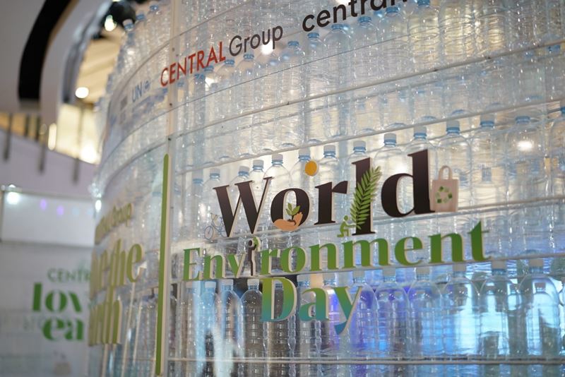 For the week of World Environment Day, Central Group launched "CENTRAL GROUP LOVE THE EARTH"