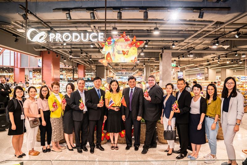 Central Group Welcomed the Delegations of Ministry of Agriculture and Rural Development of Vietnam (MARD) at centralwOrld and Central Food Hall