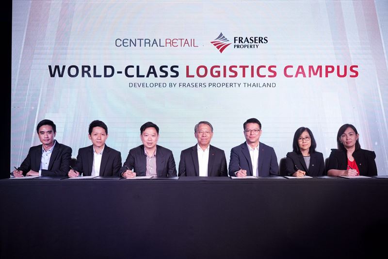 “Central Retail” has chosen “Frasers Property Thailand” to Deliver Thailand’s First  World-Class Logistics Campus