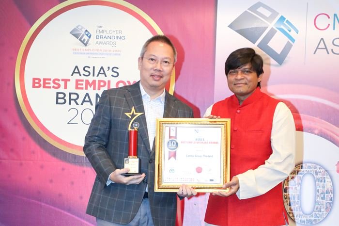 Central Group has won Asia's Best Employer Brand Awards for 2 years in a row