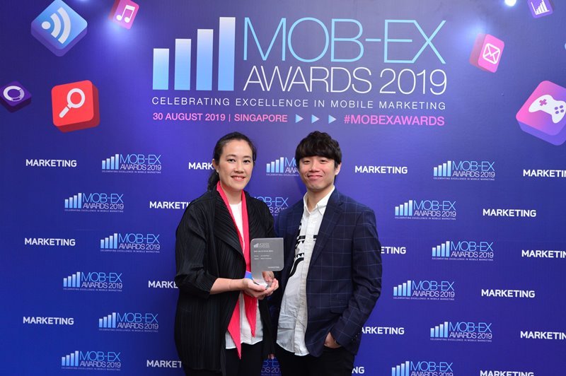 JD CENTRAL won the region’s 2nd prize of the ‘best use of social media’ at mob-ex awards 2019