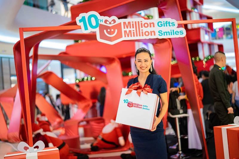 Celebrating 10 years of “Million Gifts Million Smiles” Sending more than just gifts to children of Southern border provinces – a bright and sustainable future