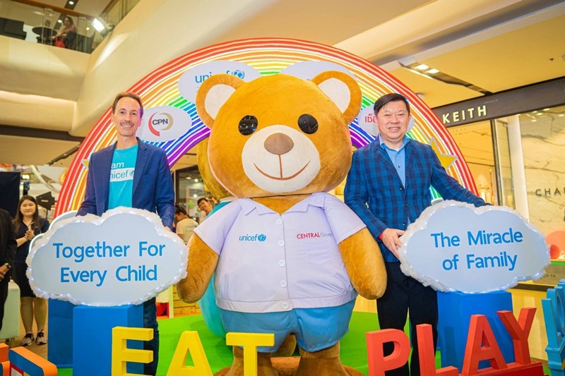 Central Group and UNICEF launch #EatPlayLove to promote parental involvement and quality time for children