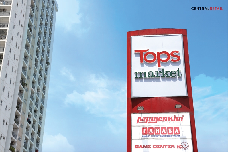 เซ็นทรัล รีเทล เสริมแกร่งพอร์ตธุรกิจกลุ่มฟู้ด เปิดตัว Tops Market แห่งแรกในเวียดนาม  ครอบคลุมลูกค้าในทุกเซ็กเมนต์ พร้อมเดินหน้าขยายลงทุนต่อเนื่อง