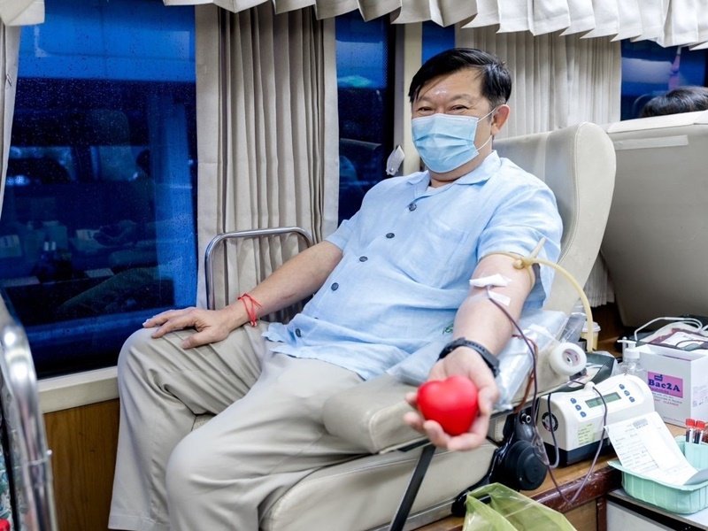 “เซ็นทรัล ทำ” ชวนแบ่งปันโลหิต เดินหน้าต่อยอดโครงการ “Central Tham Give Blood Give Love - รวมพลังทำดี บริจาคโลหิต”  ส่งต่อแล้ว 200 ล้านซีซี ช่วยต่อลมหายใจ 1.5 ล้านคน