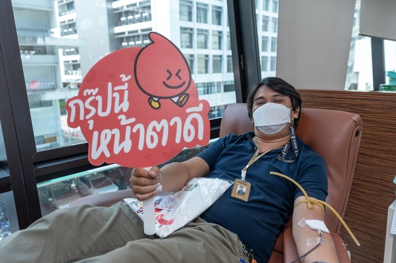 “เซ็นทรัล ทำ” ชวนแบ่งปันโลหิต เดินหน้าต่อยอดโครงการ “Central Tham Give Blood Give Love - รวมพลังทำดี บริจาคโลหิต”  ส่งต่อแล้ว 200 ล้านซีซี ช่วยต่อลมหายใจ 1.5 ล้านคน