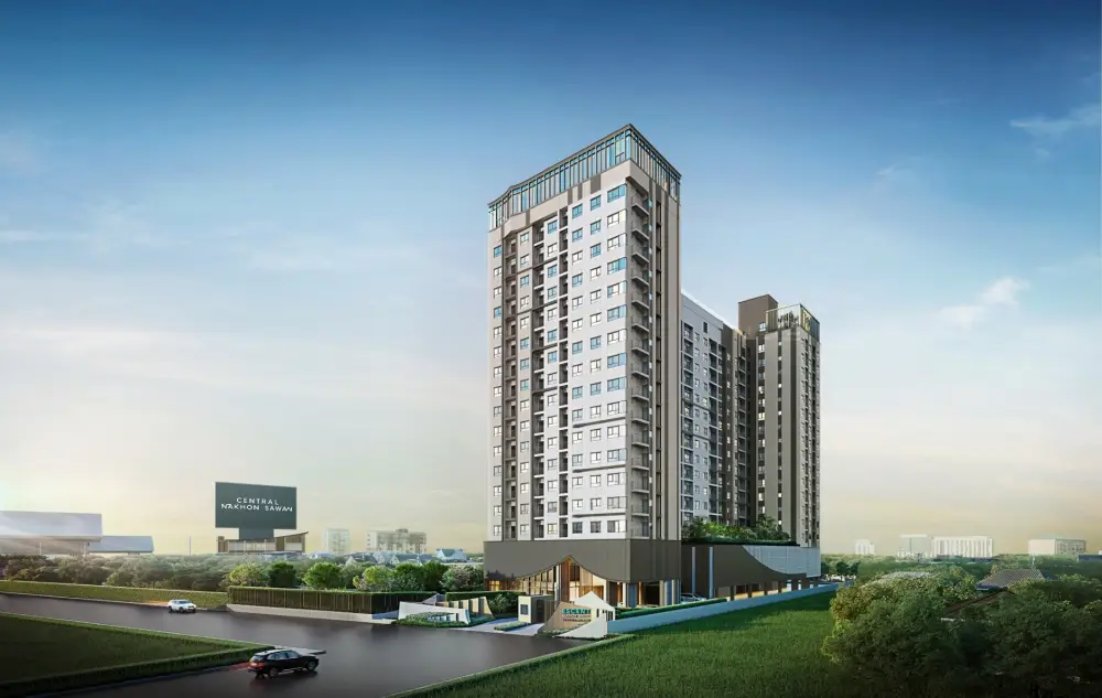 Central Pattana Residence launches 'Escent Nakhon Sawan' condominium, the first tallest landmark in the heart of Nakhon Sawan city, with seamless synergy within the mixed-use project, targeting the upper central region. Incredible feedback – 80% reserved in 5 days – starting price 1.95 million baht