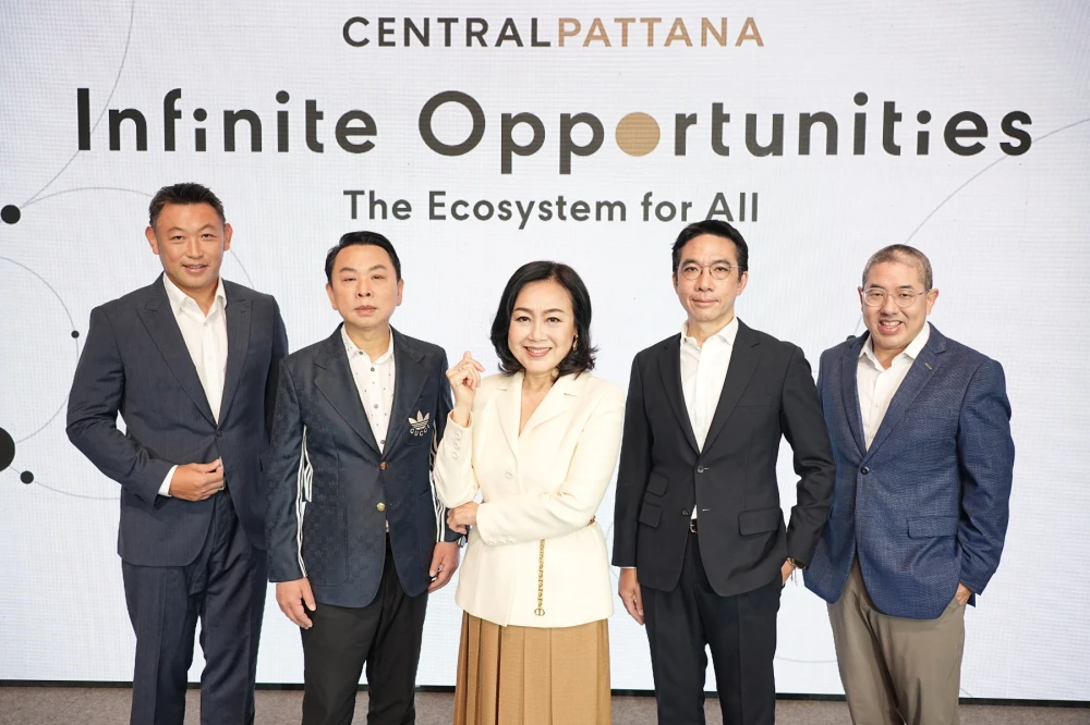 Central Pattana, Thailand's No. 1 developer, drives Thai economy with a 121 Billion Baht 5-year Investment, establishing the success of 'The Ecosystem for All'