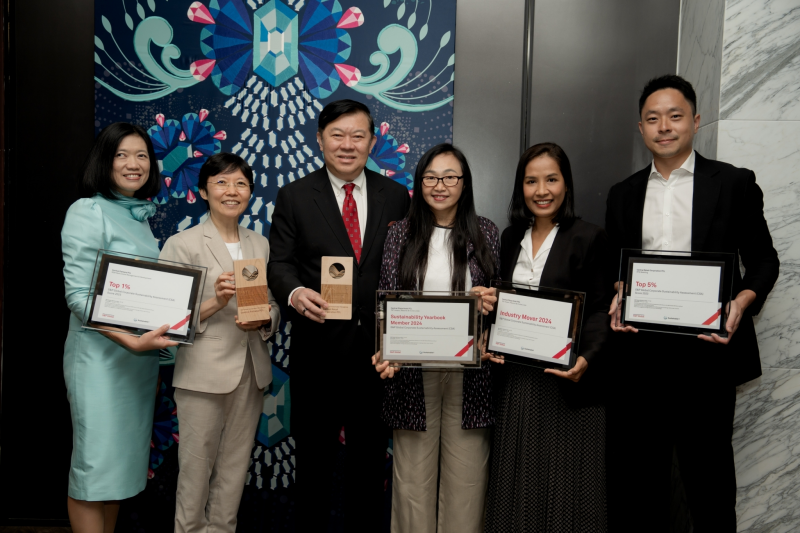 Central Group's Subsidiaries Received Awards from S&P Global for Continuing their Commitment to Sustainability and Green Organizations