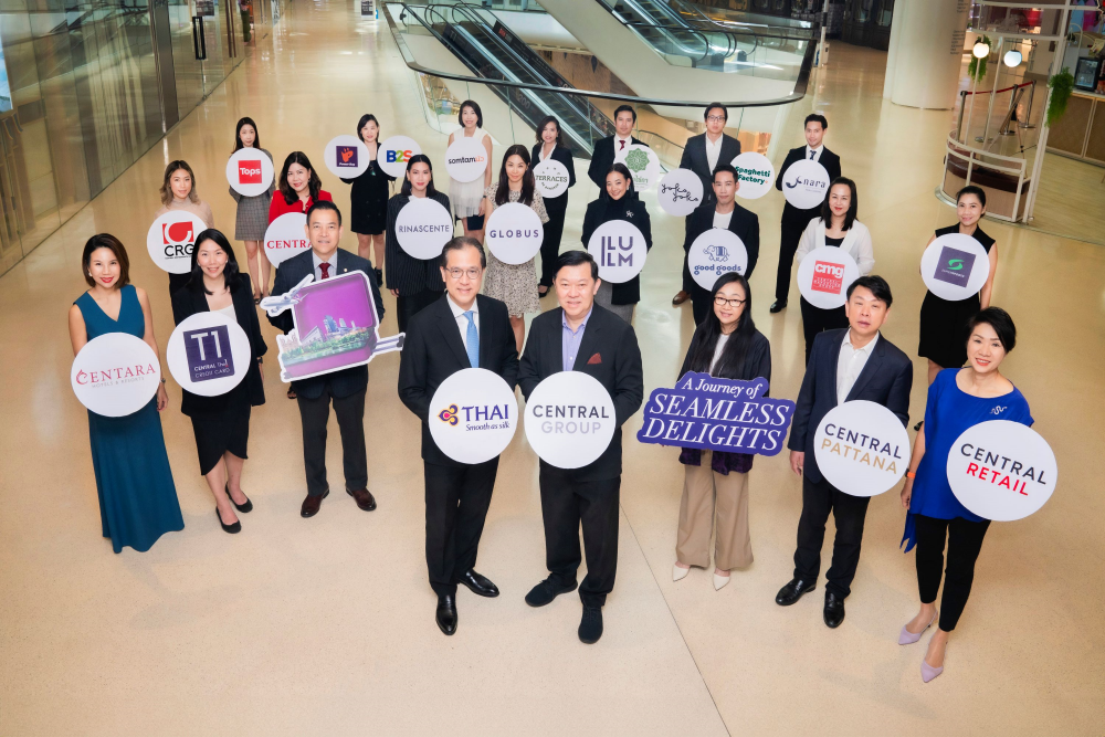 Central Group joins hands with Thai Airways to provide extraordinary travel experiences on direct flights Bangkok-Milan and Bangkok-Oslo through "A Journey of Seamless Delights" campaign. Passengers will receive a unique gift from young autistic artists, along with exclusive souvenirs from Good Goods.