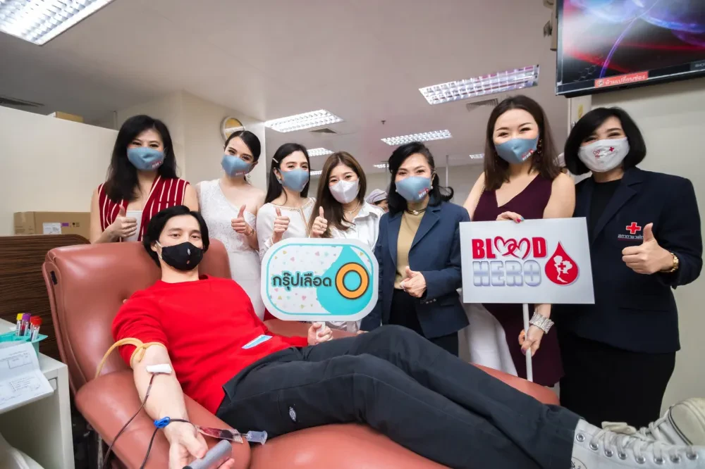 Central Group Unites for Blood Donating Drive Through "Central Tham Give Blood Give Love", Aiming to Collect 25 million cc of Blood in 2025