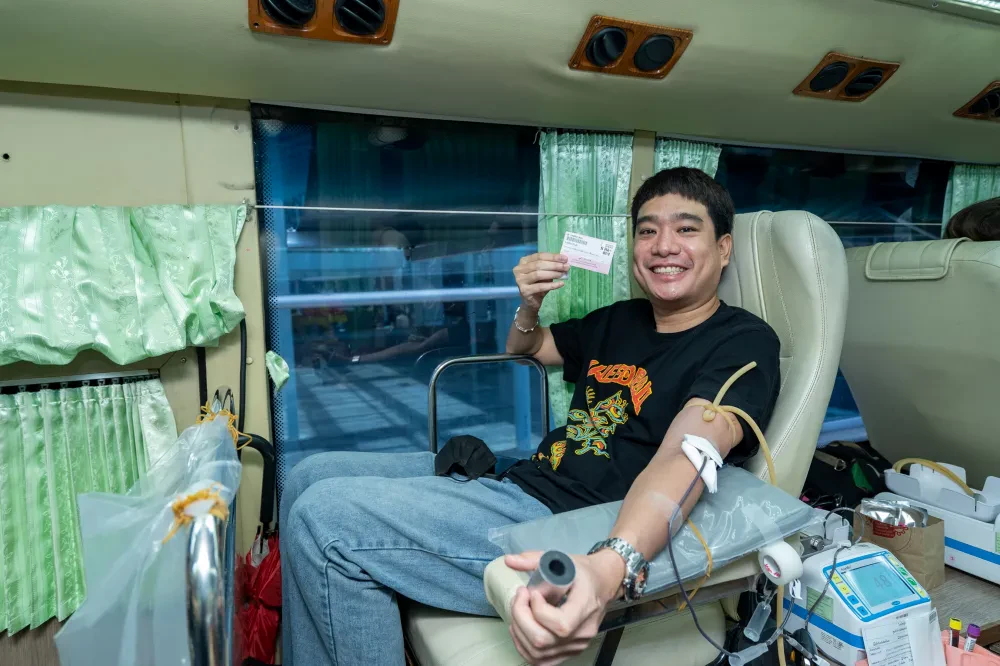 Central Group Unites for Blood Donating Drive Through "Central Tham Give Blood Give Love", Aiming to Collect 25 million cc of Blood in 2025